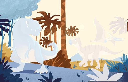 Dinosaurs. A free the colours brush book. Ediz. illustrata. Con magical water-based brush - 2