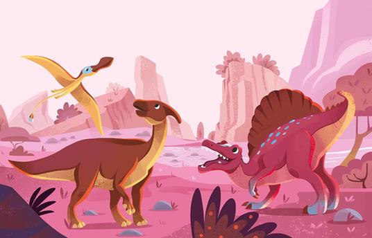 Dinosaurs. A free the colours brush book. Ediz. illustrata. Con magical water-based brush - 7