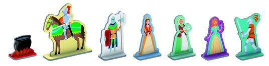 Il castello medievale 3D. Ediz. a colori. Con modellino 3D da costruire - Matteo Gaule,Irena Trevisan,Francesco Legimi - 6