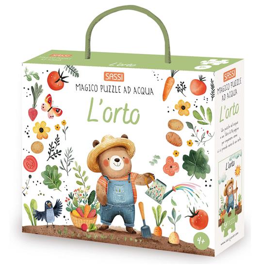 L'orto. Magico puzzle ad acqua. Ediz. illustrata. Con puzzle - Matteo Gaule,Maria Sara Mabilia - copertina