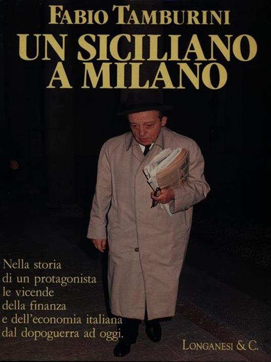 Un siciliano a Milano - Fabio Tamburini - copertina
