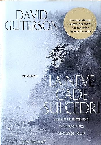 La neve cade sui cedri