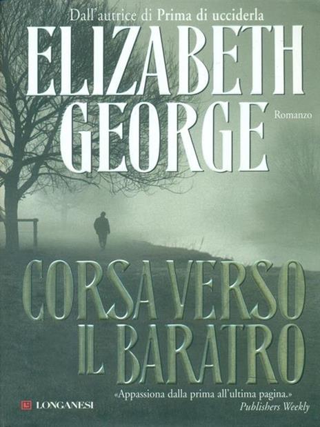 Corsa verso il baratro - Elizabeth George - copertina
