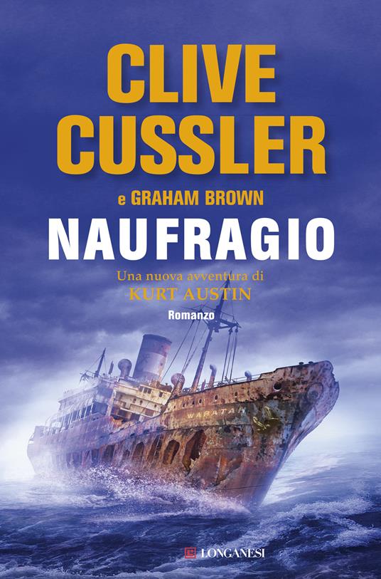 Naufragio - Clive Cussler,Graham Brown - copertina