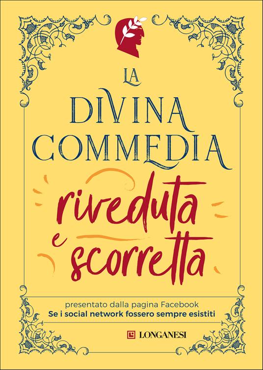 La Divina Commedia riveduta e scorretta - Se i social network fossero sempre esistiti - copertina