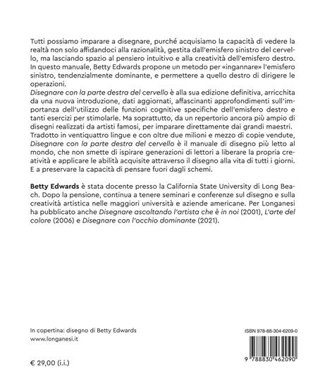 Disegnare con la parte destra del cervello. Edizione definitiva. Ediz. ampliata - Betty Edwards - 2