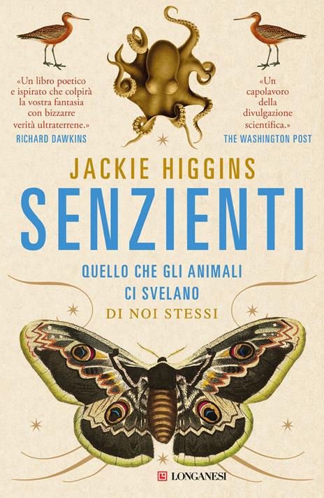 Senzienti. Quello che gli animali ci svelano di noi stessi - Jackie Higgins - copertina