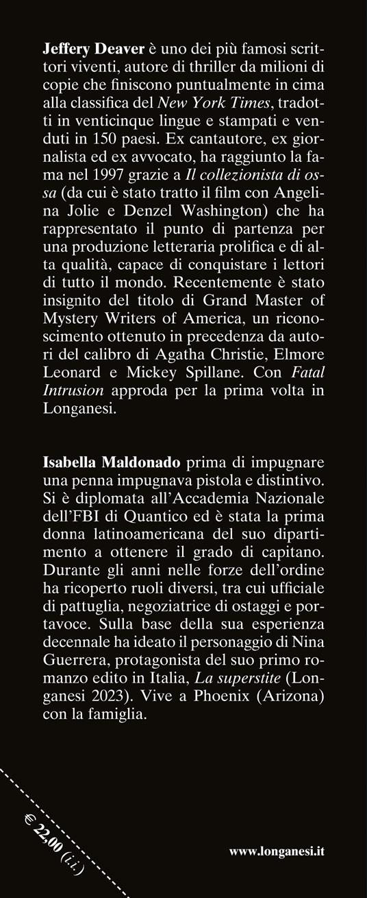 Fatal intrusion - Jeffery Deaver,Isabella Maldonado - 3