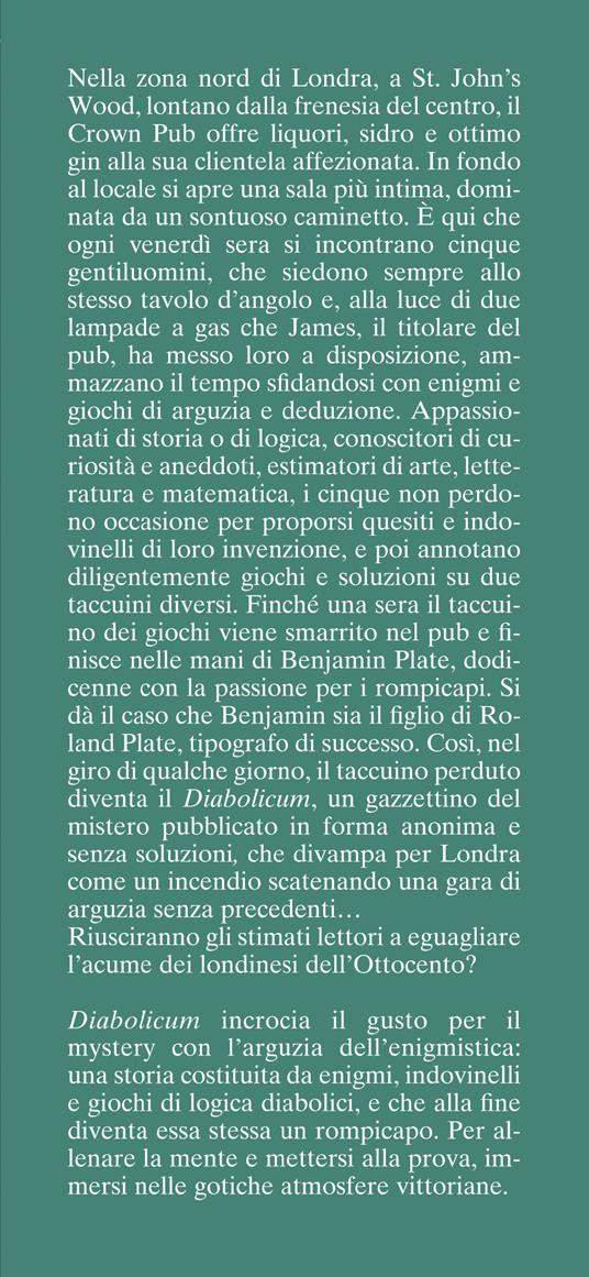 Diabolicum. Il libro più subdolo mai scritto. Una storia di giochi, enigmi e rompicapi - 2