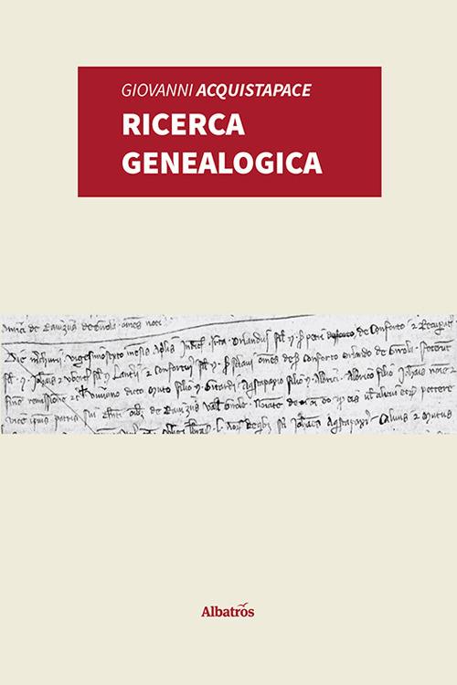 Ricerca genealogica - Giovanni Acquistapace - copertina