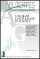 Ad gentes (2005). Vol. 2: Cristiani e musulmani in Europa - Paolo Branca,Michele Chiappo,Giuseppe Rizzardi - copertina
