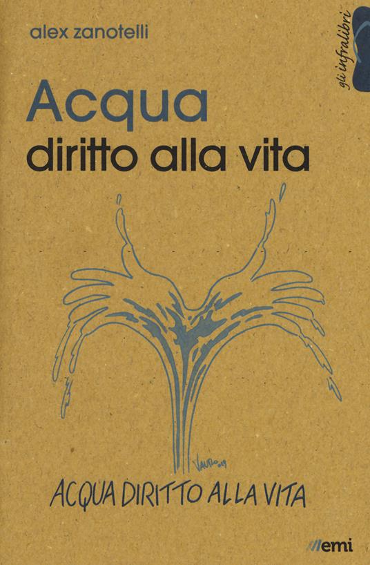 Acqua. Diritto alla vita. Il Parlamento rispetti il referendum - Alex Zanotelli - copertina