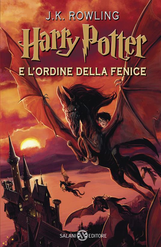 Harry Potter e l'Ordine della Fenice. Vol. 5 - J. K. Rowling - copertina