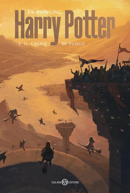Harry Potter e il calice di fuoco. Ediz. copertine De Lucchi. Vol. 4 - J. K. Rowling - copertina