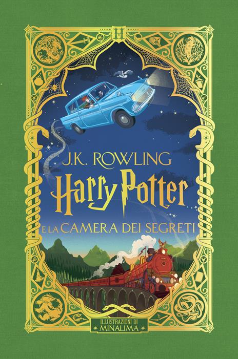 Harry Potter e la camera dei segreti. Ediz. papercut MinaLima - J. K. Rowling - copertina