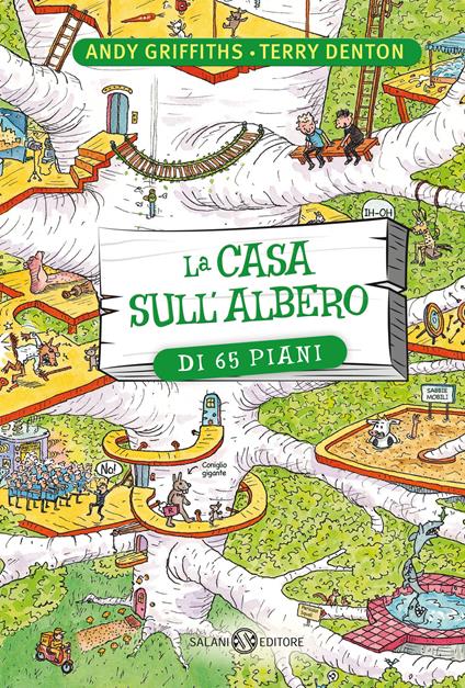 La casa sull'albero di 65 piani. Ediz. a colori - Andy Griffiths,Terry Denton - copertina