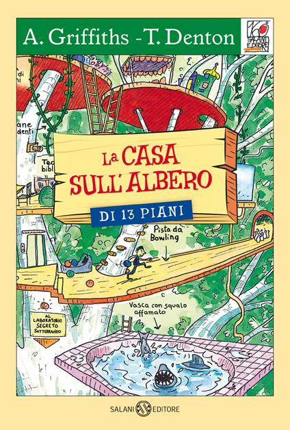 La casa sull'albero di 13 piani. Ediz. illustrata - Andy Griffiths,Terry Denton - copertina
