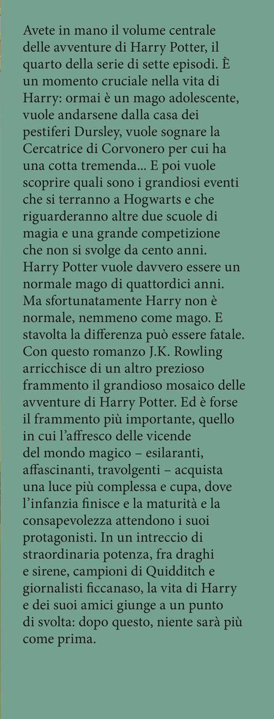 Harry Potter e il calice di fuoco. Ediz. anniversario 25 anni - J. K. Rowling - 2