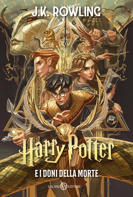 Harry Potter e i doni della morte. Ediz. anniversario 25 anni - J. K. Rowling - copertina
