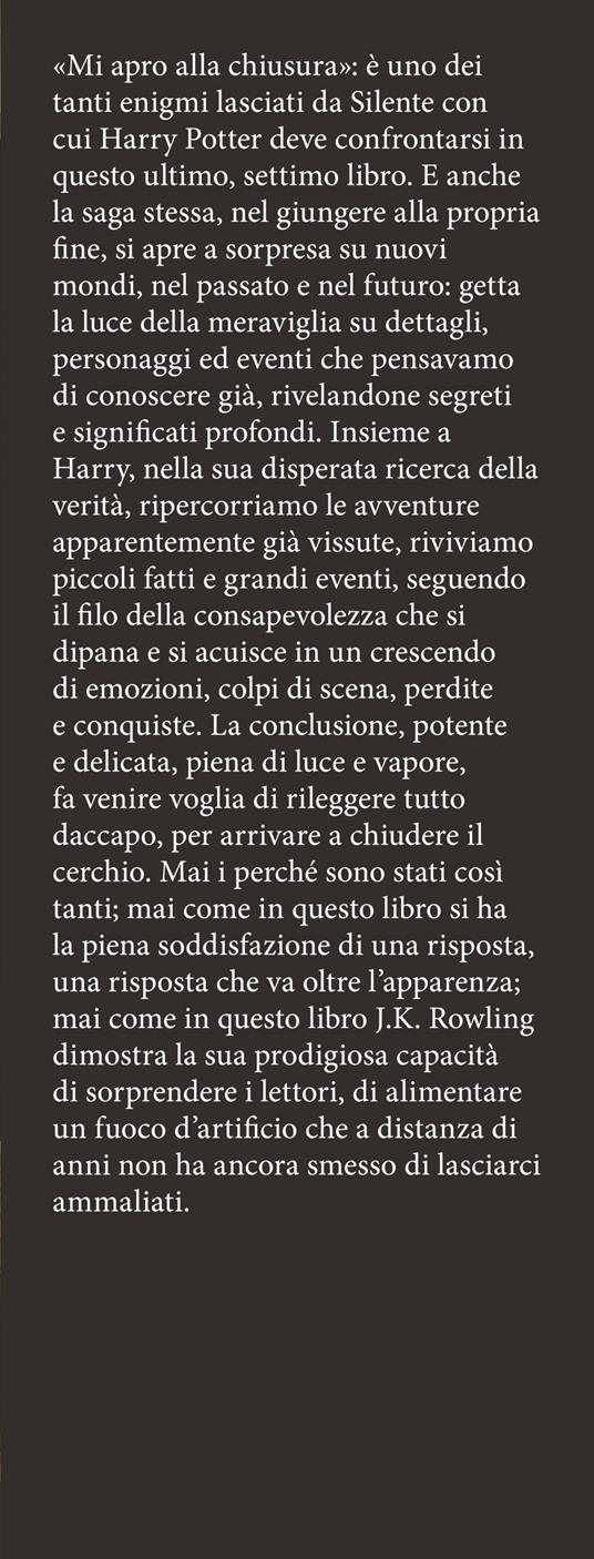 J. K. Rowling: Harry Potter e i doni della morte prima ed. Salani A04