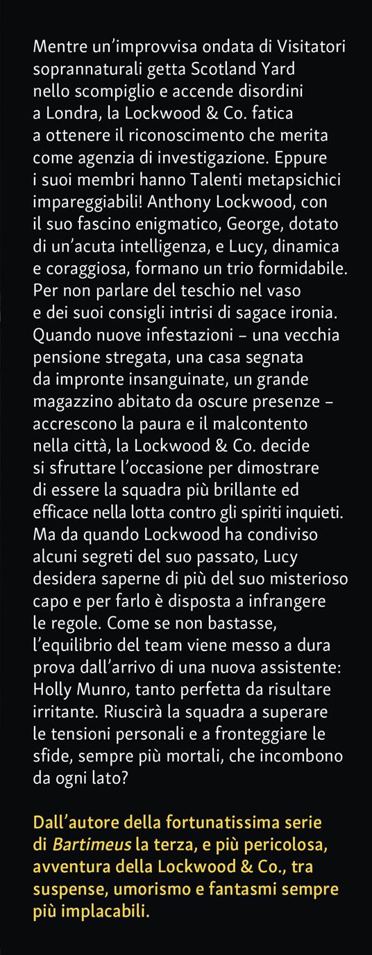 Il ragazzo vuoto. Lockwood & Co.. Vol. 3 - Jonathan Stroud - 2