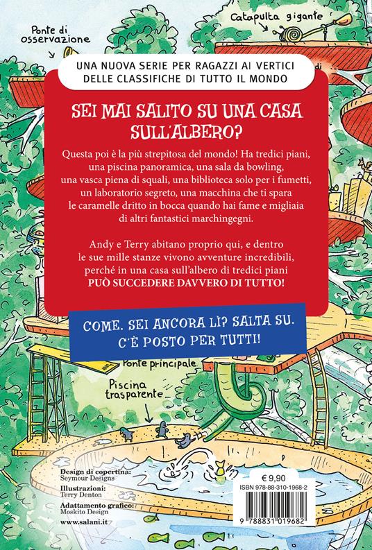 La casa sull'albero di 13 piani. Ediz. illustrata - Andy Griffiths,Terry Denton - 2