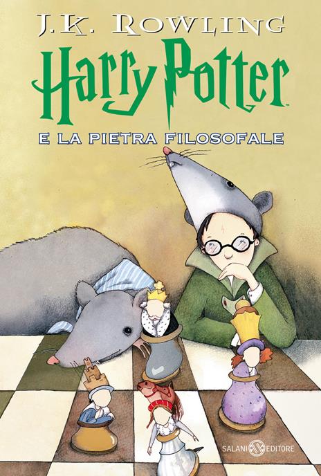 Harry Potter e la pietra filosofale - J. K. Rowling - copertina