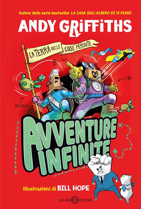 Avventure infinite. La terra delle cose perdute - Andy Griffiths,Bill Hope - copertina
