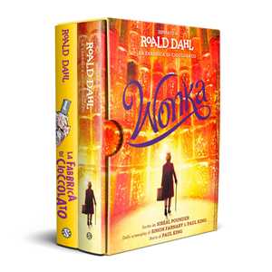 Libro Cofanetto Fabbrica di cioccolato e Wonka Roald Dahl Sibéal Pounder