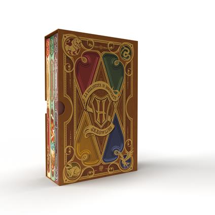 La biblioteca di Hogwarts: Le fiabe di Beda il Bardo-Gli animali fantastici: dove trovarli-Il Quidditch attraverso i secoli. Kennilworthy Whisp - J. K. Rowling - copertina