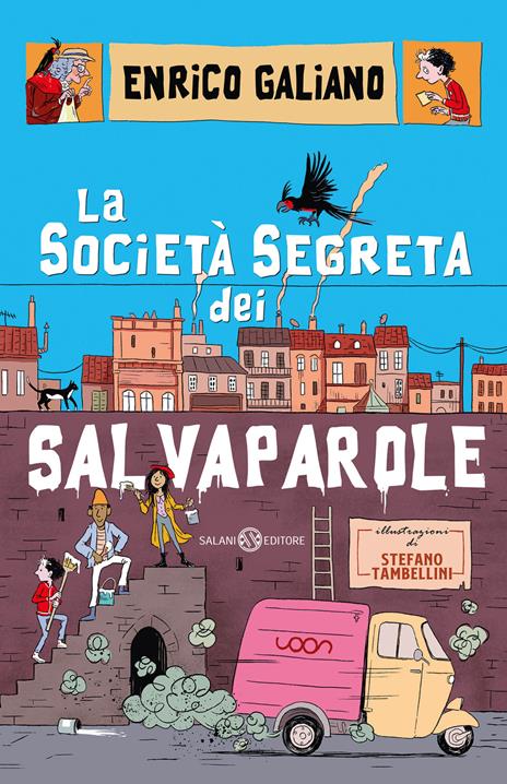 La società segreta dei salvaparole - Enrico Galiano - copertina