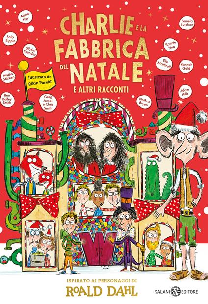 Charlie e la fabbrica del Natale - Roald Dahl,Rikin Parekh - copertina