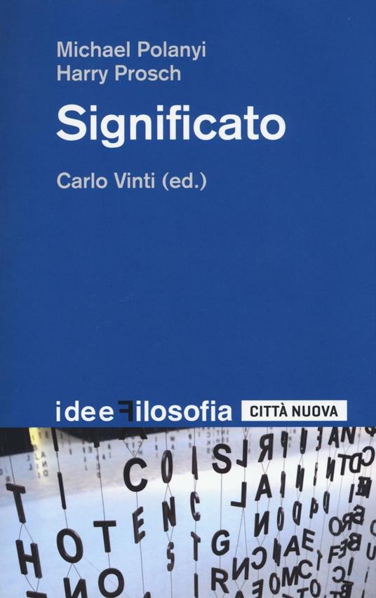 Significato - Michael Polanyi,Harry Prosch - copertina