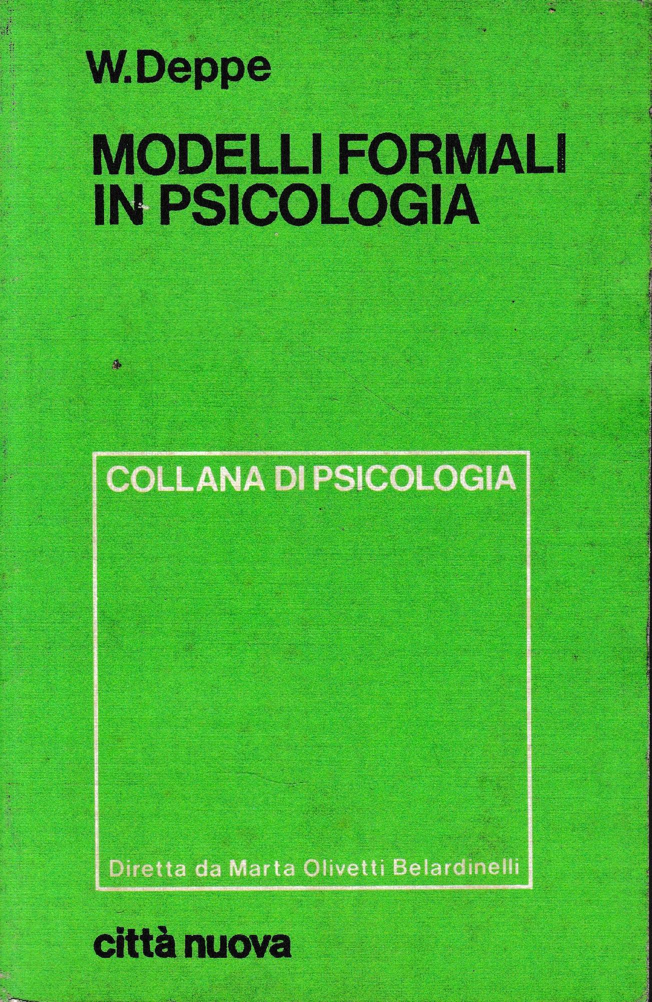 Modelli formali in psicologia