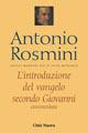 L'introduzione del vangelo secondo Giovanni - Antonio Rosmini - copertina