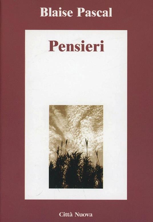 Pensieri - Blaise Pascal - copertina