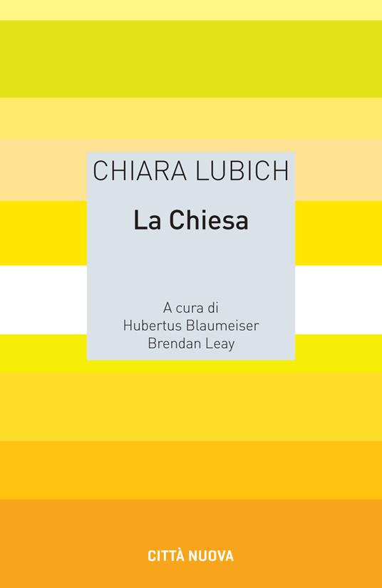 La Chiesa - Chiara Lubich - copertina