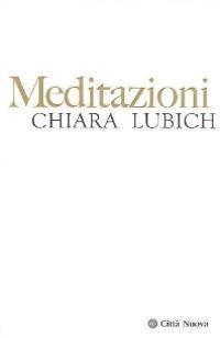 Meditazioni - Chiara Lubich - copertina