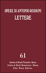 Opere. Vol. 61: Le lettere