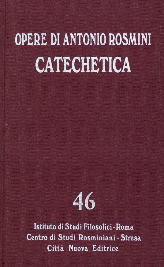 Catechetica - Antonio Rosmini - copertina
