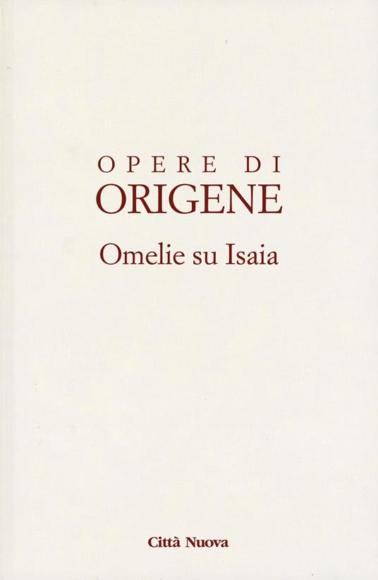 Omelie su Isaia - Origene - copertina