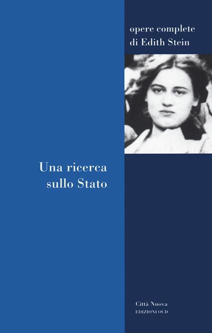 Una ricerca sullo stato - Edith Stein - copertina