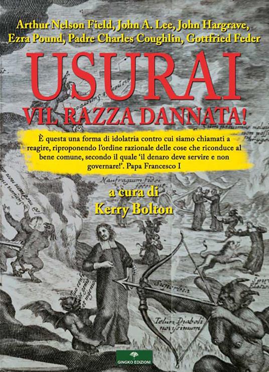 Usurai, vil razza dannata! - copertina