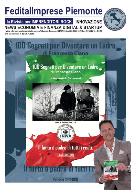 Feditalimprese news. Innovazione news economia e finanza digital & startup (2019). Vol. 4 - copertina