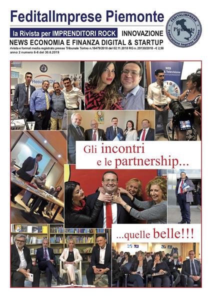 Feditalimprese news. Innovazione news economia e finanza digital & startup (2019) - copertina