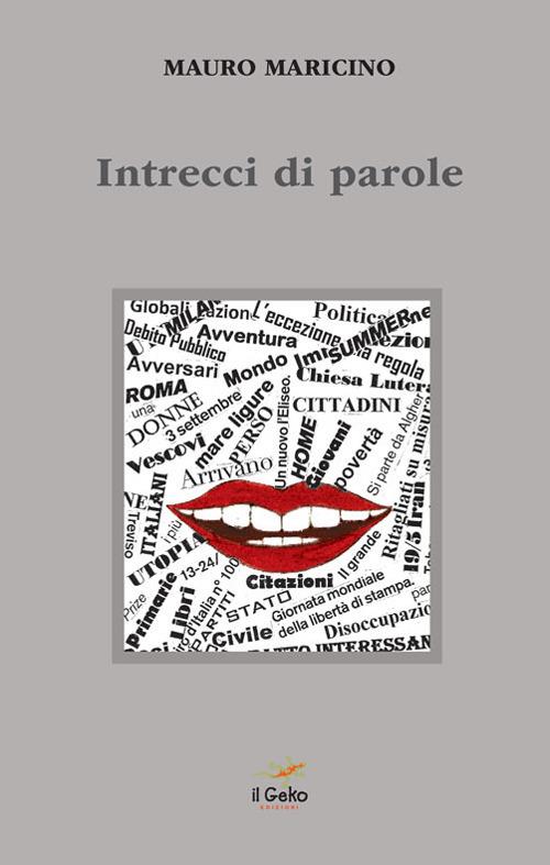 Intrecci di parole - Mauro Maricino - copertina