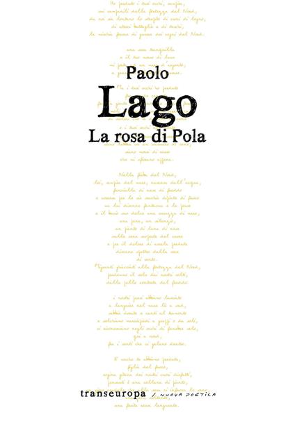 La rosa di Pola - Paolo Lago - copertina