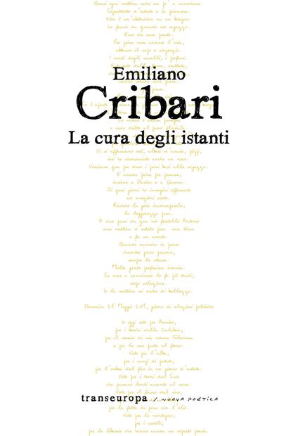 La cura degli istanti - Emiliano Cribari - copertina