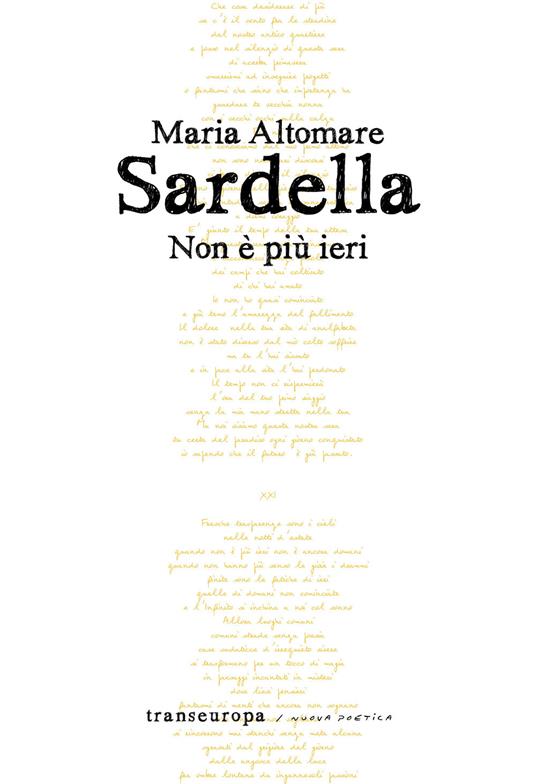 Non è più ieri - Maria Altomare Sardella - copertina