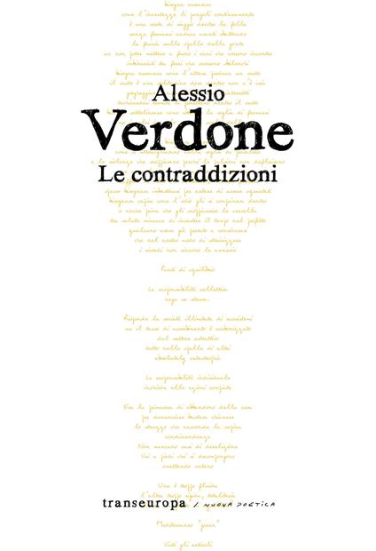 Le contraddizioni - Alessio Verdone - copertina